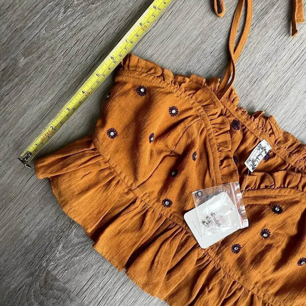 NWT Free People On a Star Crop Cami Small​​​​ - Picture 2 of 5